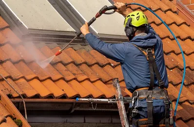 Démoussage et hydrofuge de toiture à Foucart